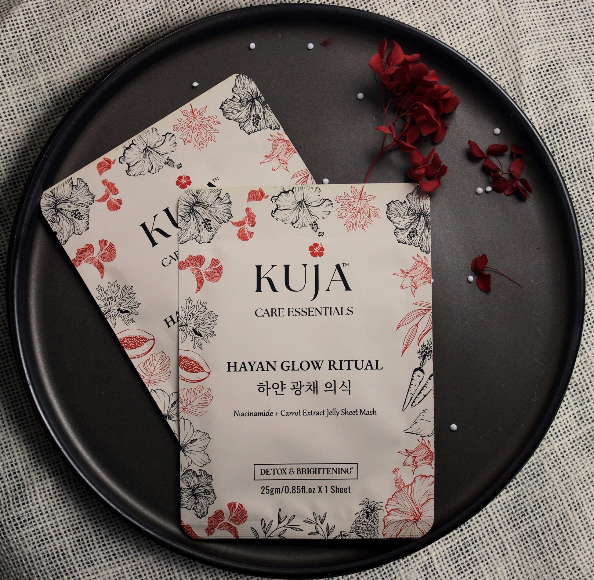 Hayan Glow Ritual – Detox & Brightening Jelly Sheet Mask - kuja care