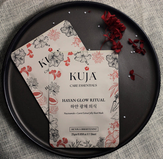 Hayan Glow Ritual – Detox & Brightening Jelly Sheet Mask - kuja care