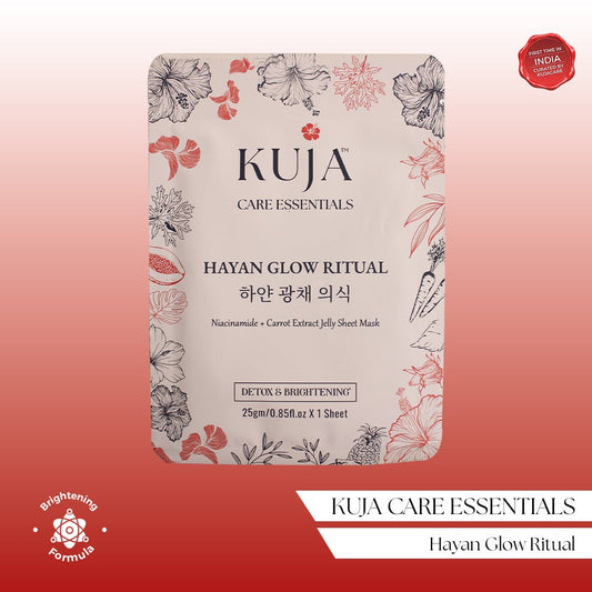 Hayan Glow Ritual – Detox & Brightening Jelly Sheet Mask - kuja care